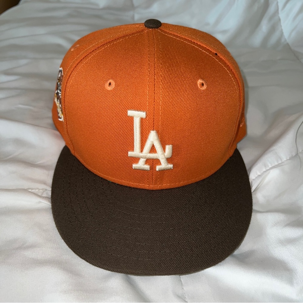 Los Angeles dodgers custom fitted hat
